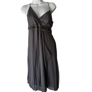 Wendy Katlen Dress Y2k 6 Silk Beaded Waist Formal Gown‎ Chiffon Fairy Unique